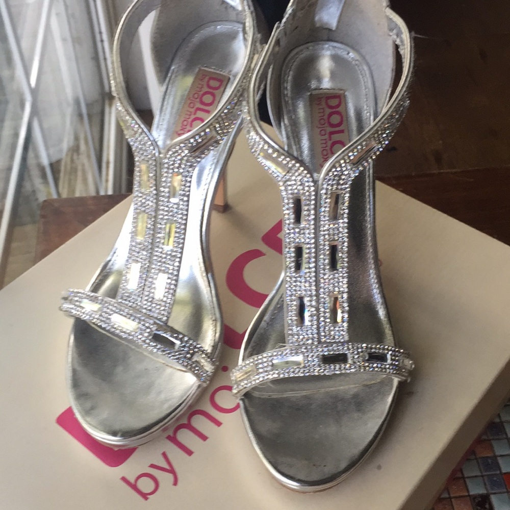 Silver Prom Shoes ✨